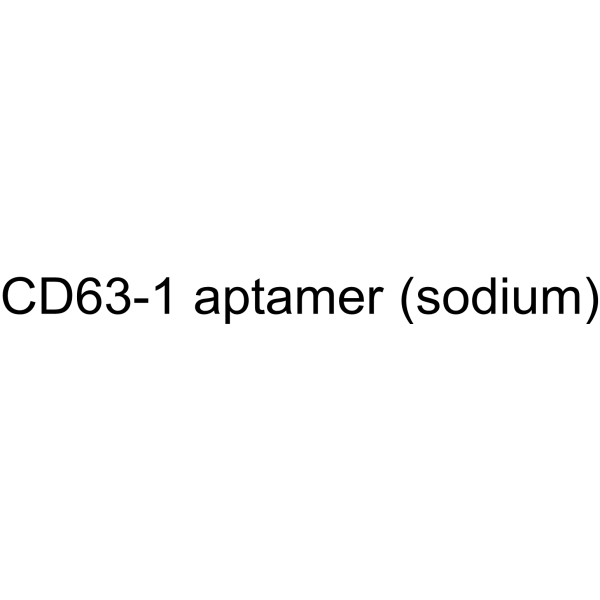 CD63-1 aptamer sodium